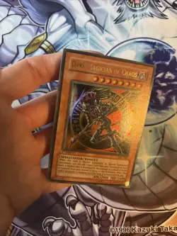 Dark Magician of Chaos IOC-065 Invasion of Chaos-1st Edition 1st Ed LP (WNU) - Image 3