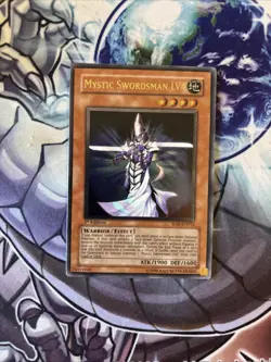 (WNU) Yugioh Mystic Swordsman LV4 SOD-EN012 Ultimate Rare SOD 1st LP - Image 1