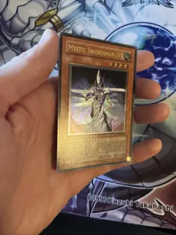 (WNU) Yugioh Mystic Swordsman LV4 SOD-EN012 Ultimate Rare SOD 1st LP - Image 2