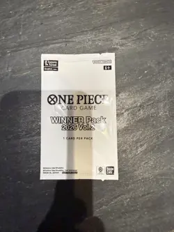 One Piece English - Tournament Winner Pack 2026 Vol. 2 - Promo Pack - Sealed - Image 1