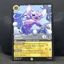 MINT - Disney Lorcana Winterspell - Angel - Experiment 624 - Legendary - 191/204 - Image 1
