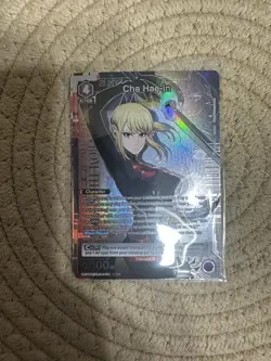 Union Arena Solo Leveling Cha Hae-in UE17BT/SLG-1-011 (SR*) Full Alternate Art - Image 1