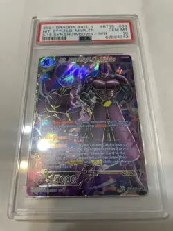 Dragon Ball Super Card Game Hit, Battlefield Manipulator BT15-033 SPR PSA 10 - Image 2