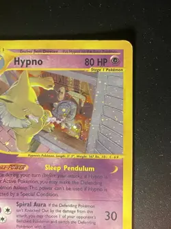 Pokemon Card-Hypno-Holo-Aquapolis-H12/H32-ENG-LP - Image 4