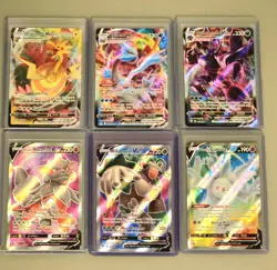 Pokemon TCG V/Vmax Lot Of 6 Cards From Random Sets M/NM - Image 1