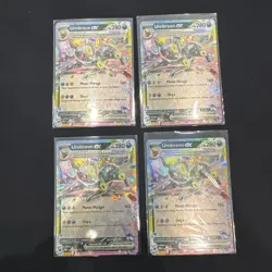 Lot Of 4 Pokemon Umbreon Ex 60 Double Rare Cards - Image 1