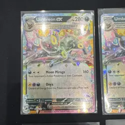 Lot Of 4 Pokemon Umbreon Ex 60 Double Rare Cards - Image 2