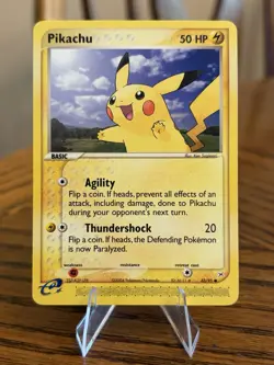 Pikachu 43/95 Regular EX Team Magma vs Aqua 2004 Pokemon Card NM - Image 1
