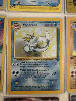 Lot Of Vintage/ Mid Era POKEMON cards - ALL MP/HP/DMG - Image 4