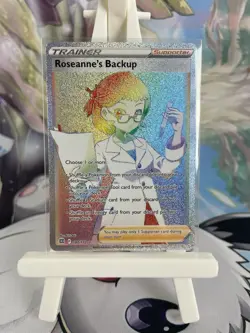 Roseanne's Backup Holo Card 180/172 Swsh09 Brilliant Stars Secret Edition - Image 1