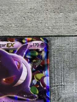 Pokemon TCG Gengar EX Phantom Forces 34/119 Ultra Rare Holo Card - Image 3