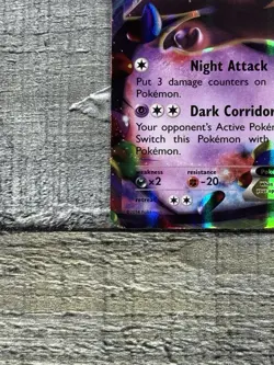 Pokemon TCG Gengar EX Phantom Forces 34/119 Ultra Rare Holo Card - Image 4