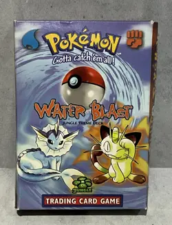 Pokemon Theme Deck Lot of 4 Boxes Manuals Counters Cards Coin 1999 READ - Image 2