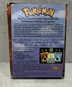 Pokemon Theme Deck Lot of 4 Boxes Manuals Counters Cards Coin 1999 READ - Image 3