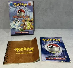 Pokemon Theme Deck Lot of 4 Boxes Manuals Counters Cards Coin 1999 READ - Image 4