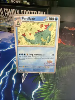 Feraligatr - 213 (Illustration Contest 2024) 213 Sv: Scarlet & Violet Promo Card - Image 1