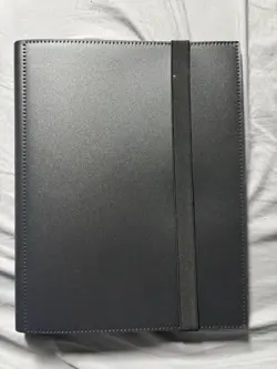 Pokemon TCG Card Lot Charizard Pikachu Mewtwo Gengar in Black Binder - Image 1