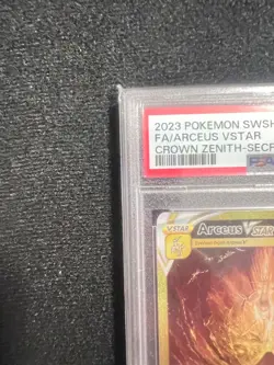 Pokemon Card Arceus VSTAR GG70/GG70 Crown Zenith Galarian Gallery PSA 10 - Image 4