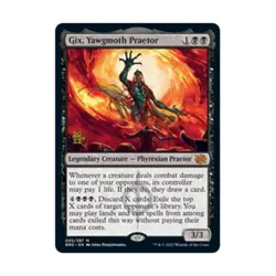 WOTC MtG Prerelease Promos Gix, Yawgmoth Praetor (MR) (Foil) NM - Image 1