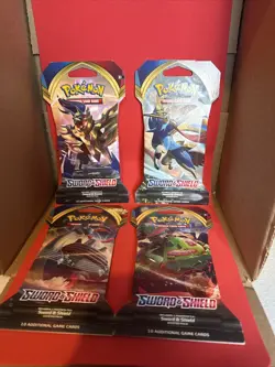 Pokemon Sword and Shield Trading Card Game Booster Pack Art Set 820650806520 - Image 1