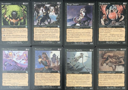 Vintage Magic Lot: 2001-2002 12 BLACK Cards w. 4 RARES - Magic: The Gathering - Image 2
