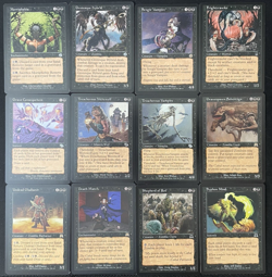 Vintage Magic Lot: 2001-2002 12 BLACK Cards w. 4 RARES - Magic: The Gathering - Image 4