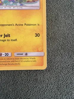 Pokemon TCG ⚡Pikachu⚡ Sun & Moon Black Star Promo Holo Card SM162 with Swirl - Image 5