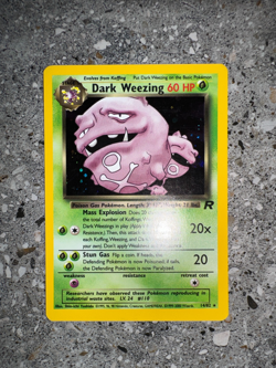 Pokemon TCG Cards Dark Weezing 14/82 Team Rocket Holo Rare - Image 4