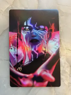 McDonald’s Jinu Demon Holo Foil || 3 Diamond ULTRA RARE || Chase Card - Image 2