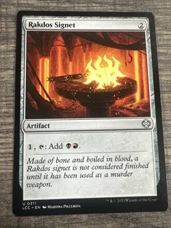 Rakdos Signet - Ixalan Commander LCC - MTG - Image 1