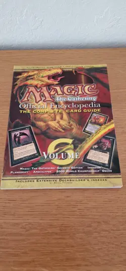 Magic The Gathering OFFICIAL ENCYCLOPEDIA VOLUME 6 paperback book MTG - Image 1