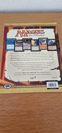 Magic The Gathering OFFICIAL ENCYCLOPEDIA VOLUME 6 paperback book MTG - Image 2