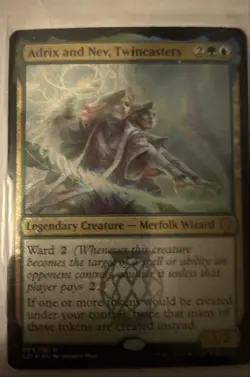 Adrix and Nev, Twincasters Commander 2021 Foil - Image 1