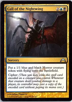 Call of the Nightwing U Gatecrash 149 LP MTG - Image 1