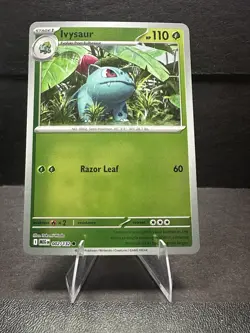 Pokemon Ivysaur #002/132 ME01: Mega Evolution Reverse Holo - Image 1