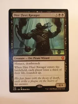 Dire Fleet Ravager 749 Mtg Magic The Gathering Regular Mythic CLB NM - Image 1
