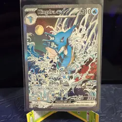 Pokemon TCG Kingdra ex SVP EN 131 Promo Holo Card English Pokemon ex - Image 1