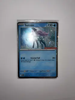 Suicune - Phantasmal Flames 026/094 Sealed Gamestop Promo Pokemon Cosmos Holo - Image 1