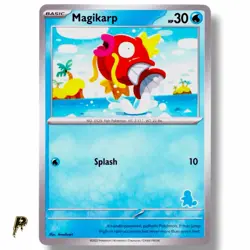 Magikarp - 2023 First Battle Deck Exclusive Stamped Pokemon Card NM - Image 1