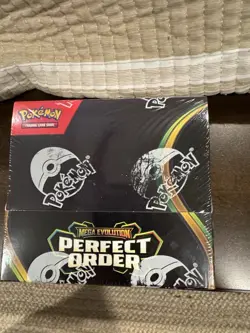 Pokemon TCG Mega Evolution Perfect Order English Sealed Box - Image 1