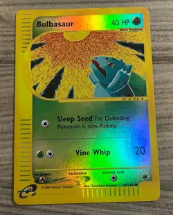 Pokemon Bulbasaur 095/165 Expedition Base Set Reverse Holo - Image 1
