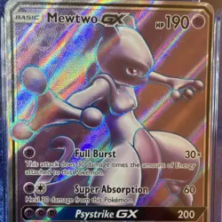 The Pokemon Company Mewtwo GX Shining Legends #72/73 CGC 7 Ultra Rare Holo - Image 4
