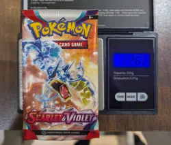 Scarlet & Violet Base Booster Pack - Heavy 22.63g - New Sealed - Pokemon TCG - Image 1