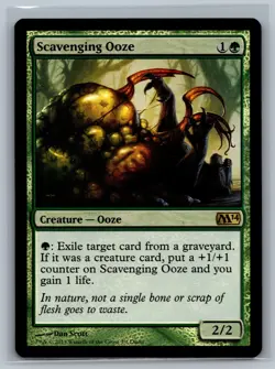 Magic MTG Media Promos Scavenging Ooze #3/3 Promo Foil TCG CCG M14 - Image 1