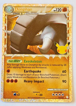Pokemon TCG: Donphan Celebrations #107/123 MINT - Image 1
