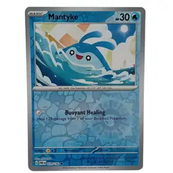 Mantyke 039/182 Reverse Holo Paradox Rift Pokemon 2023 NM - Image 1