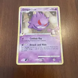 Pokemon TCG Rising Rivals Gengar GL 40/111 Non-Holo Rare LP - Image 1