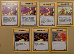 Pokemon Trainer 75, 77, 78, 79 - Sleep, Goop, Digger - Team Rocket - 1st Edition - Image 1