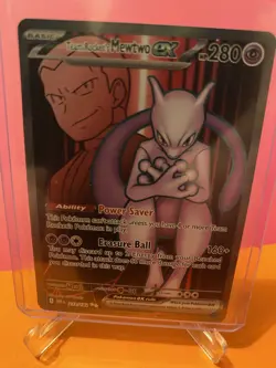 Team Rocket’s Newtown 213/182 Destined Rivals Series Ultra Rare Pokemon TCG NM/M - Image 1