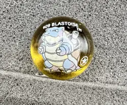 RARE 1st First Edition Blastoise Pokemon Star Marble - Image 1
